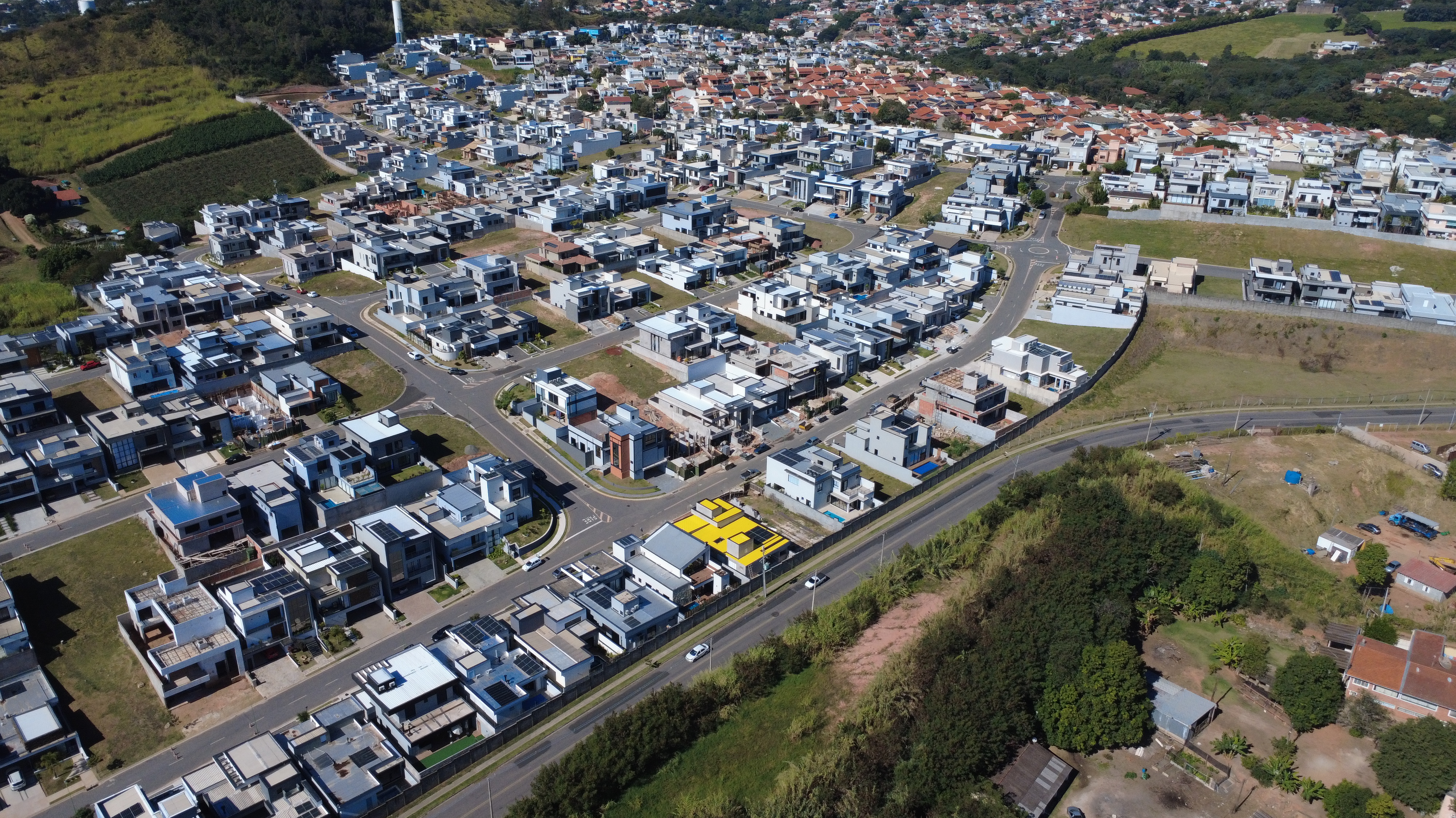 Vista aérea do Residencial Mont'Alcino